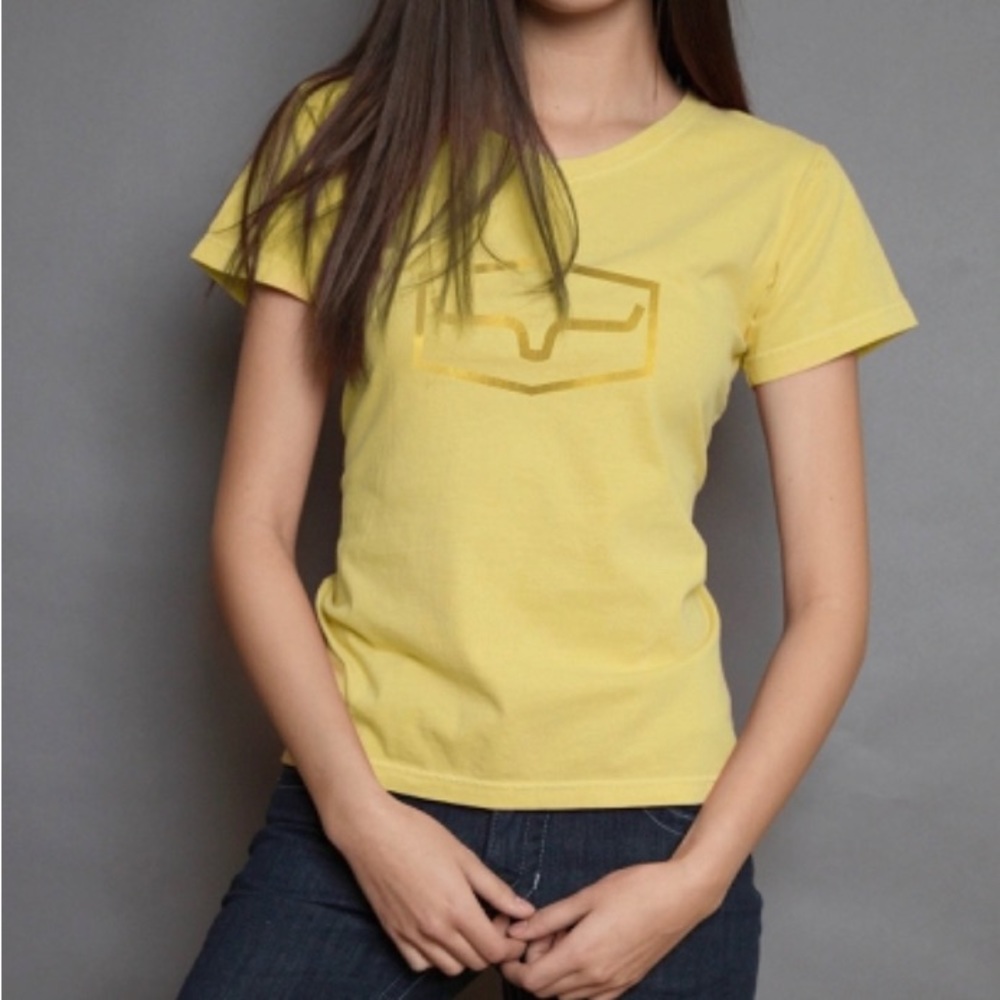 Kimes Ranch XL banana cream replay foil T-shirt